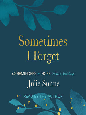 cover image of Sometimes I Forget